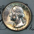 * 1932-S * SOLID+ GEM BU MS WASHINGTON QUARTER * FROM ORIGINAL COLLECTION