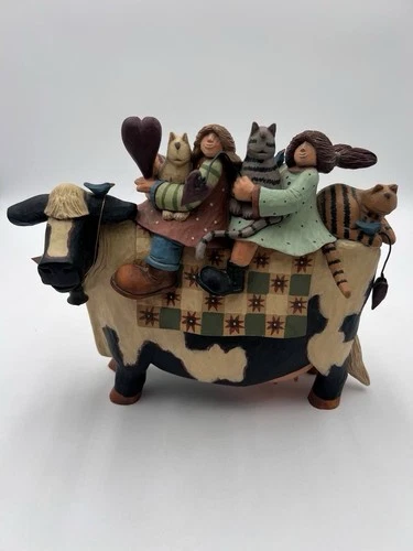 Wiliraye Studio Loving Friends Into The Garden Farm Days Cow Cats