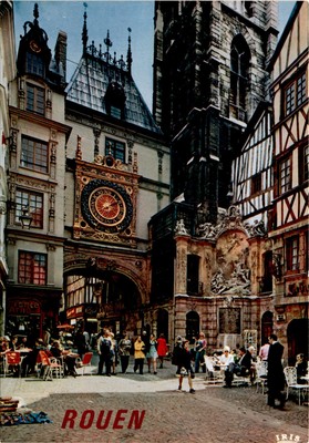 Arno, HOW, ROUEN, IRIS image, de France, Normandie, Postcard