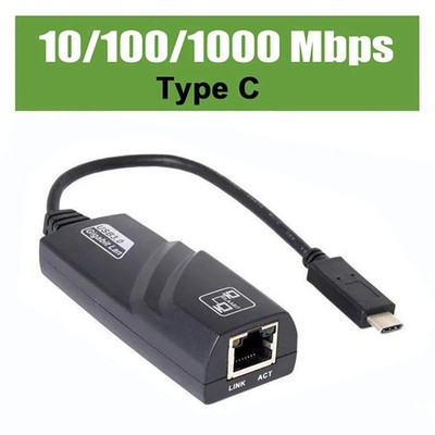 USB 3.0 Gigabit Ethernet LAN RJ45 1000Mbps Network Adapter For Windows PC Mac