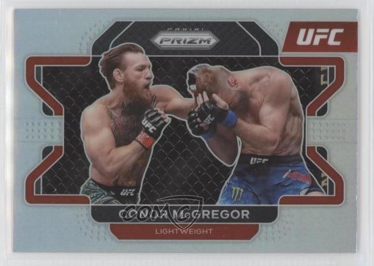 2022 Panini Prizm UFC Silver Prizm Conor McGregor #39 08uw