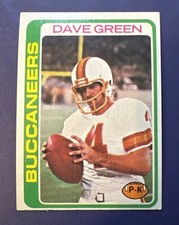 1978 TOPPS FOOTBALL #192 DAVE GREEN TAMPA BAY BUCCANEERS *FREE SHIPPING*