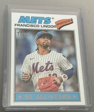 Topps 2026 Heritage Francisco Lindor #146 New York Mets NL All-Stars Baseball