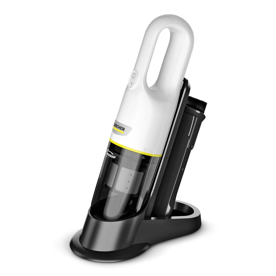Kärcher Akku-Handstaubsauger CVH 3 Plus, Laufzeit 20 min, weiß, 7,2 V