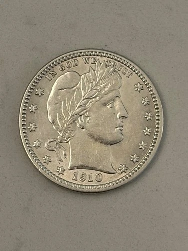 1910-D Barber Quarter — photo from another recent sale