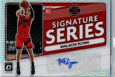 2020-21 Panini Donruss Optic - Signature Series Malachi Flynn #SS-MFL (AU, RC)