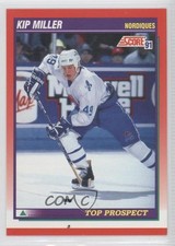 1991-92 Score Canadian Top Prospect Kip Miller #274 1md