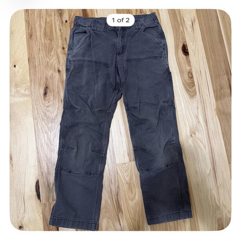 Carhartt men’s Gray Work Utility Pants size small