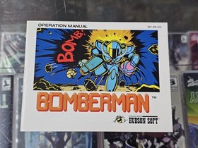 Bomberman (Nintendo, NES 1989) CIB Complete Game Manual Box Authentic TESTED