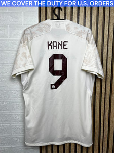 Maillot Bayern Munich 9 Kane Away 2023-24 – Adidas Heat.Rdy Taille M