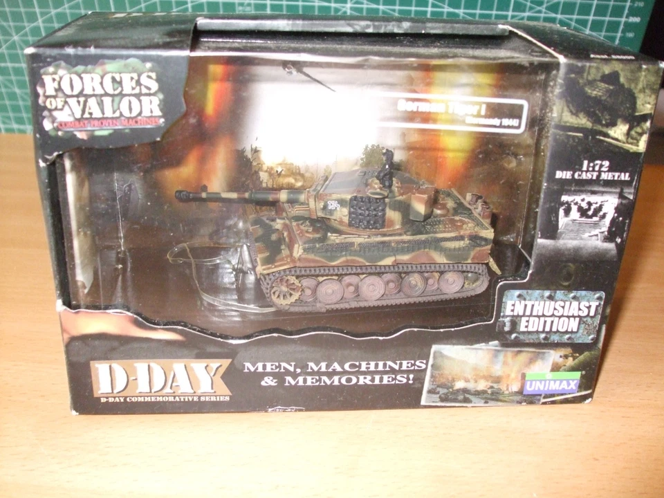 FORCES OF VALOR .GERMAN TIGER I (1/72 SCALE) - Image 3 of 4