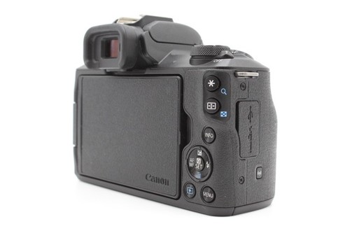 【Near MNT】Canon EOS Kiss M 24.1 MP Zoom Lens Kit Black From Japan - Picture 7 of 12