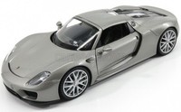 Welly 1/24 Porsche 918 Spyder Hard Top Closed 2013 Statisches Modell Diecast