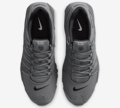 Nike Shox NZ Shoes Dark Grey Anthracite Black Metallic Iron  display picture 1