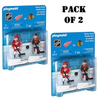 Pack Of (2) Playmobil 9014 Nhl Rivalry Series - Chi Vs Det Playset Ages 5+ on sale Pack Of (2) Playmobil 9014 Nhl Rivalry Series - Chi Vs Det Playset Ages 5+ on sale