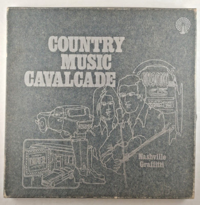 Country Music Cavalcade: Nashville Graffitti 3x LP Box Set Vinyl 1976 Cash, Dean
