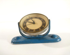 Vintage Alarm Clock Art Deco Style 1940s MOM Hungary - Please Read!