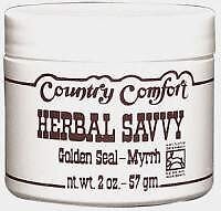 Country Comfort Herb Savvy-GoldensealMyrrh Salve 2 унции крема 2490₽