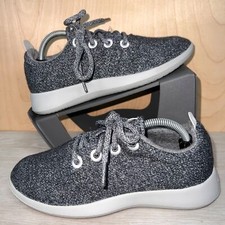 Allbirds Wool Runners WR Charcoal Grey Sneakers Women's 7 UK 4.5 EU 37