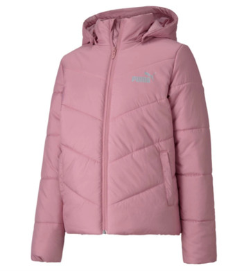 puma essential hooded jacket