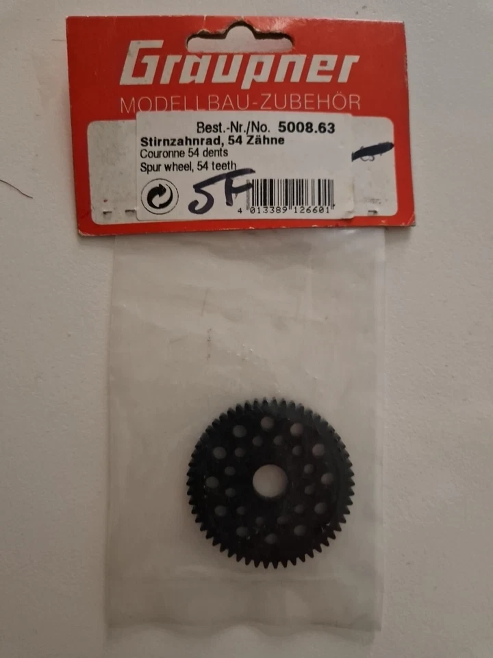 Graupner 5008.63 Couronne 54 Dents Pour RC Modellbau NEUF. - Photo 1/1