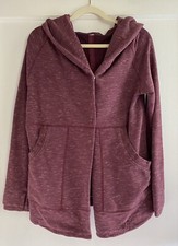Lululemon Find Your Centre Marled Rust Berry Wrap Jacket Size 4