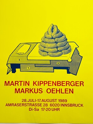 Lithographie Offset Martin Kippenberger – 1992 – Ce Que Dieu Règne, Je Peux Faire