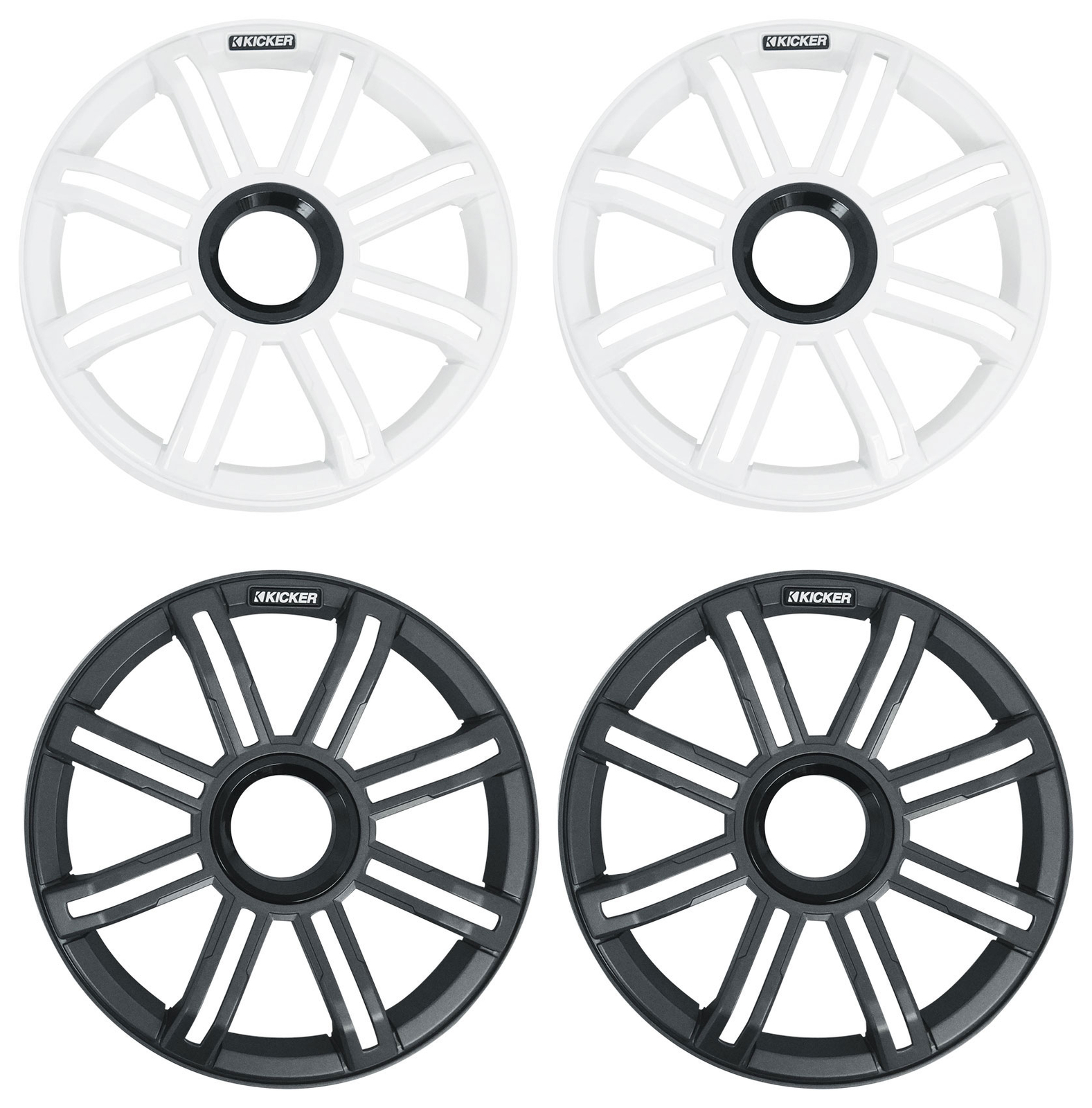 Пара морских компонентных динамиков KICKER 51MSS8 мощностью 8 400 Вт 4-Омные MSS8