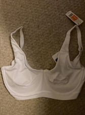 NWT Natori 36DD Recharge Sports Bra 7543241 White