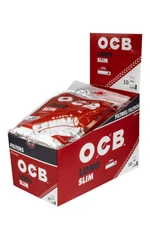 5 Boxes (50 Bags) OCB Long Slim Filters, 6 x 20mm, 100 Filters Per Bag