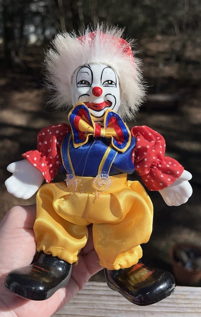 Cevik Clown Figurine USED ピエロ陶器人形置物 Cevik Clown Figurine USED ピエロ陶器人形置物 Cevik Clown