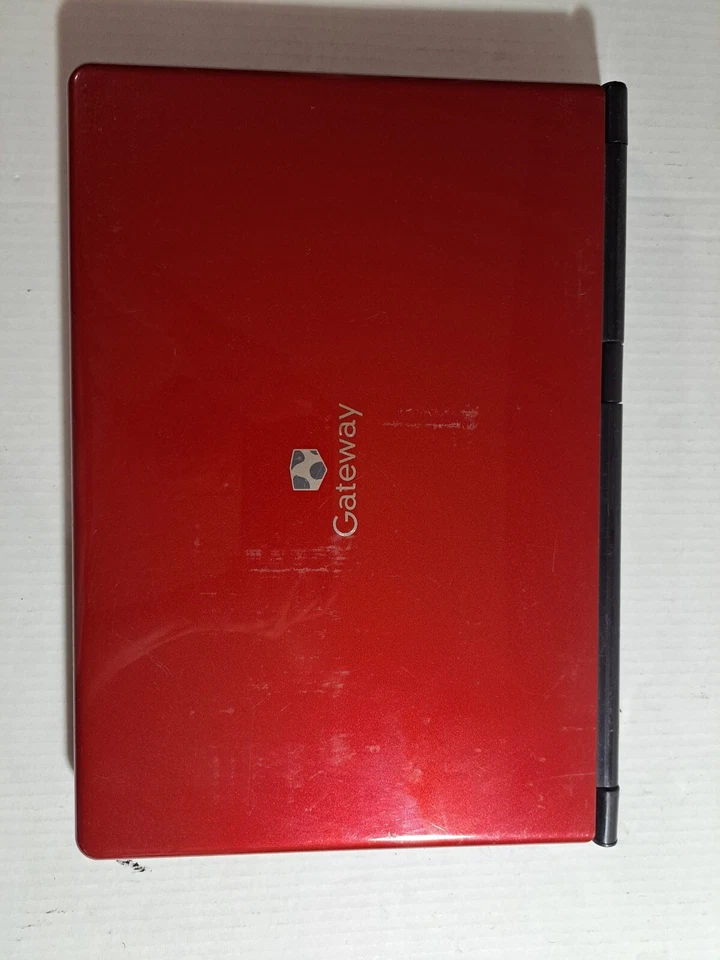 PC PORTÁTIL GATEWAY M-2626U REPUESTOS O REPARACIÓN SIN ALIMENTACIÓN SIN DISCO DURO SIN RAM ¡RARA CUBIERTA ROJA! Foto 4 de 4