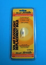 Lot of 3 Heath Zenith SL-7000-A1-A 15watt 6 Volt Halogen Replacement Bulbs, NEW 
