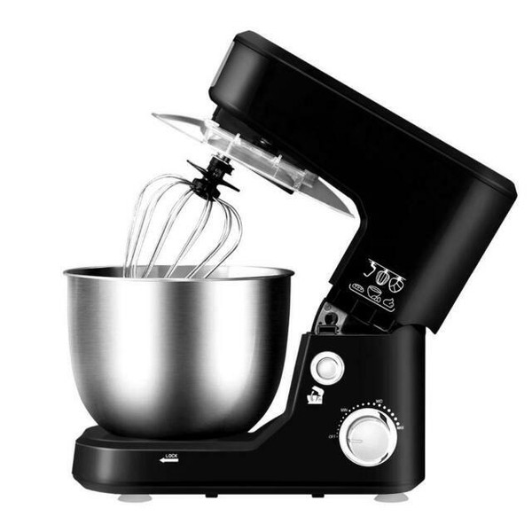 Devanti 1200W Electric Stand Mixer with 5L Bowl Black for sale online
