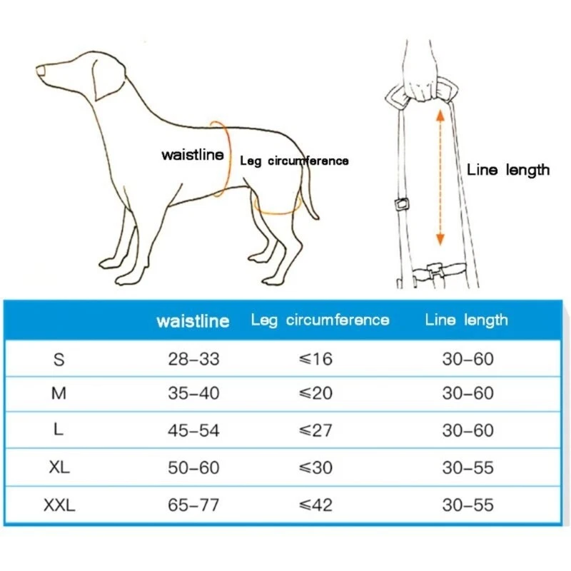 Adjustable No-Pull Dog Harness with Handle and Rear Leg Support