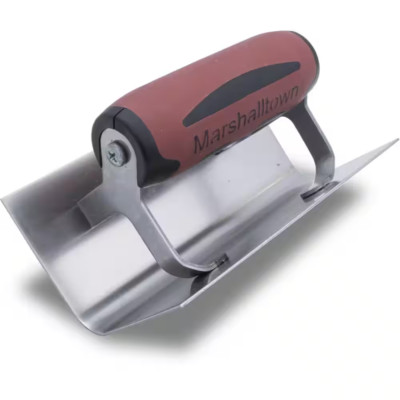 6 In. X 2-1/2 In. Inside Corner Finishing Trowel With 1/2 In. Radius Durasoft