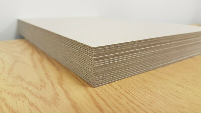 A4 Dicke Starke Graupappe Unterlage Montage Bastelbrett 1500 Mikron 1,5 mm