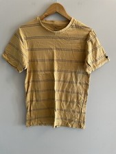 Ripcurl Shirt Small Tee Striped Brown Surf