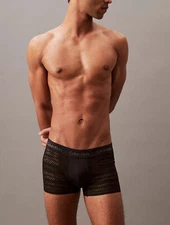 🩲 NWT S,M,L,XL Calvin Klein Men's Sculpt LACE LOW RISE TRUNK Underwear /Black