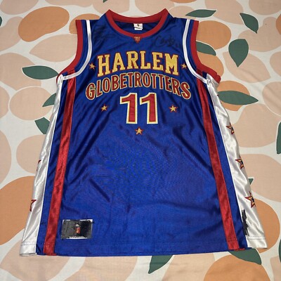 Harlem Globetrotters Cheese Chisholm Jersey Men's Medium Multiple Signatures