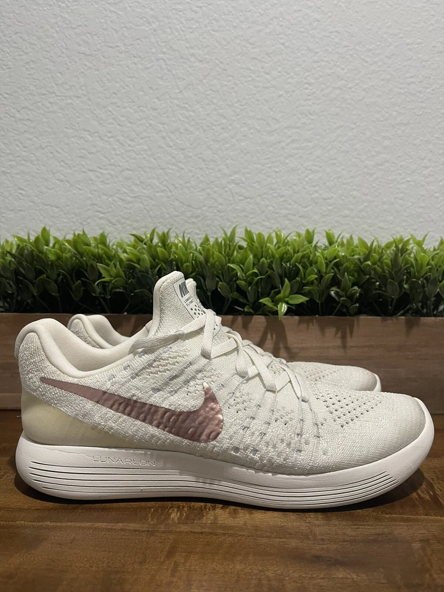 LunarEpic Low Flyknit “White”904743-100 Women's Size 10.5 | eBay