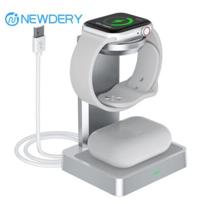 in1 Wireless Charger Charging Station Dock for Apple Watch 8~1