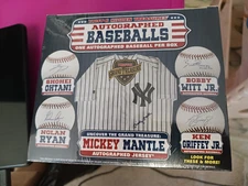 Brand New Unopened TriStar BLACK Hidden Treasures Autographed Baseball