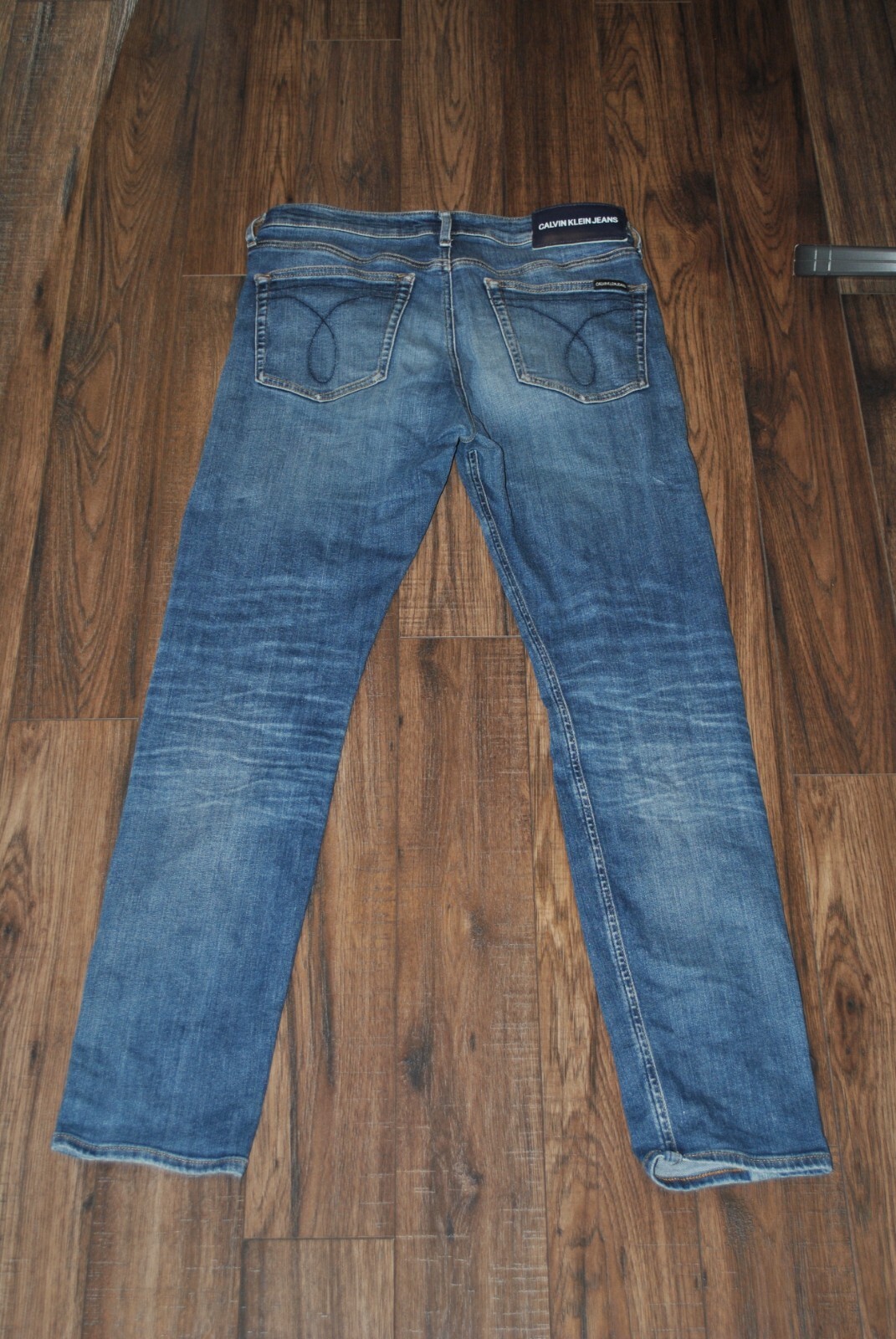 RRP 179$ Original Calvin Klein Mens Slim Fit Jeans Size 32 L32 M - L ideal item+ image 3