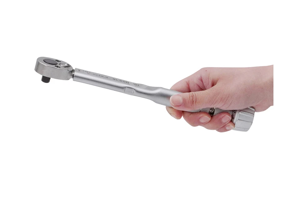 Tohnichi Preset Torque Wrench Knurled Handle Type)QL50N-MH 10–50 N·m 9.53mm Sq - Image 2 of 4
