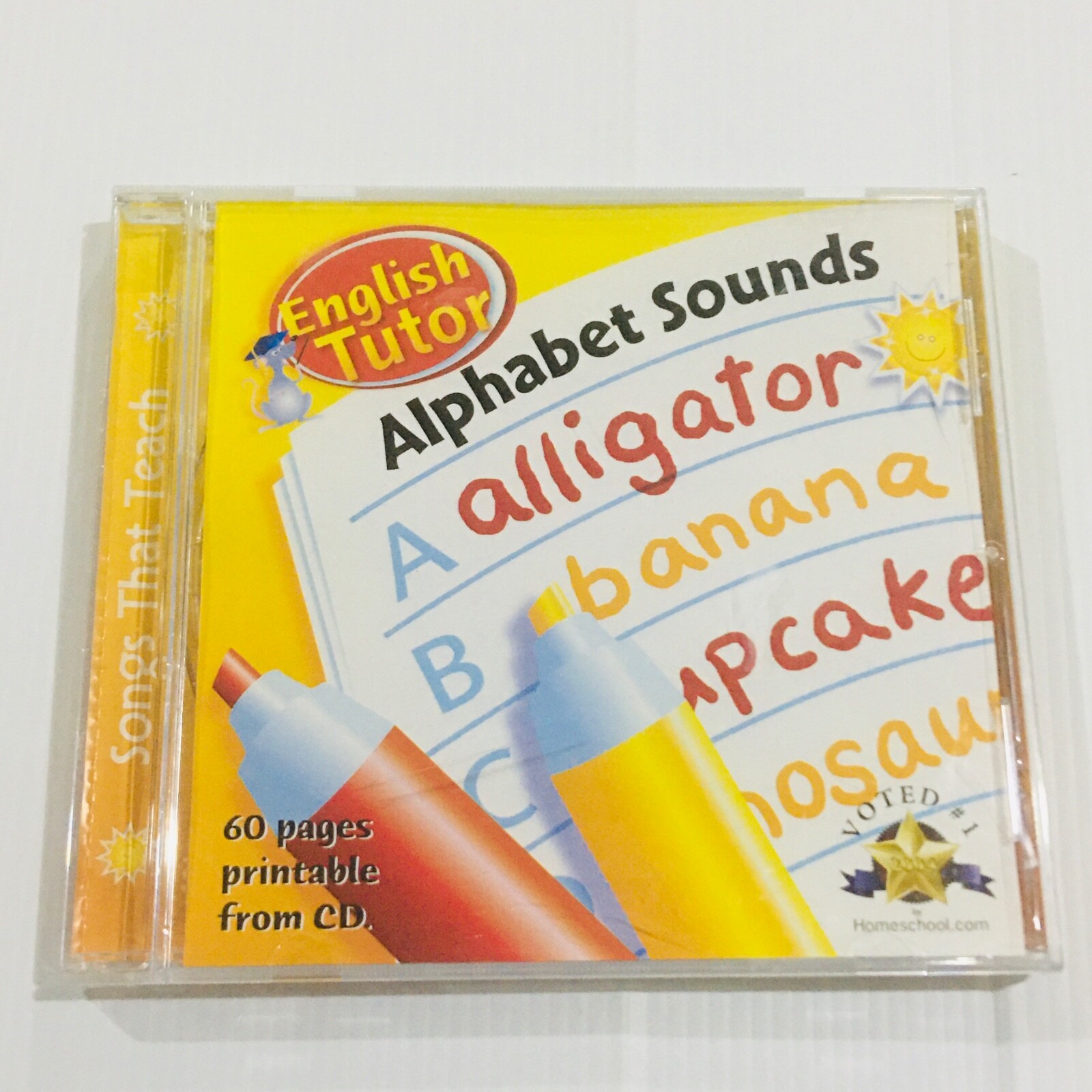 Alphabet Sounds CD toe tapping songs Kidzup English Tutor eBay