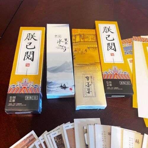 Paper Bookmark chinese Book Mark lot Chinese art and calligraphy - Picture 4 of 4