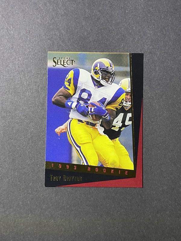 1993 Score Select Troy Drayton Rookie Card #183 - Los Angeles Rams (1)