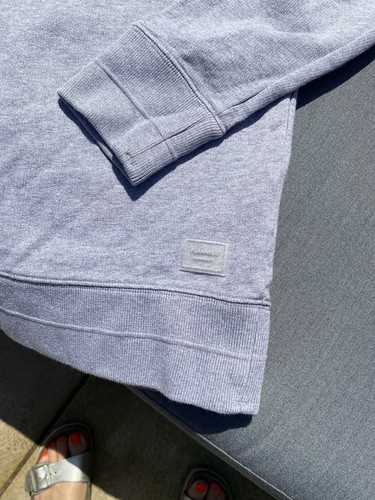 Flannels Mens Grey Jumper Sweatshirt Heavy Cotton Size Small Perfect Condition - Picture 2 of 4