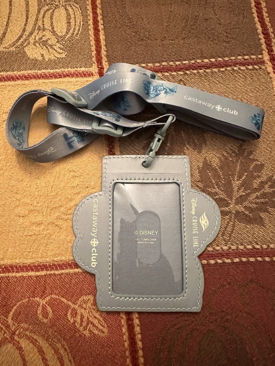 Disney Cruise Line 25th Anniversary Platinum Lanyard